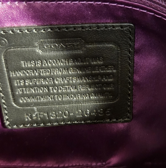 Coach Signature Sequin Crossbody - Picture 3 of 13